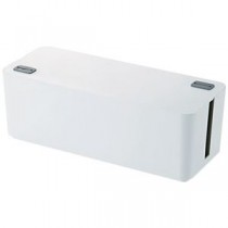 エレコム 燃えにくいケーブルボックス 6個口 ホワイト EKC-BOX001WH 1個