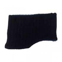 (まとめ) TRUSCO 2WAYネックウォーマー TATN-BK 1個 【×5セット】