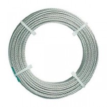 TRUSCO ステンレスワイヤロープ ナイロン被覆 Φ1.5(2.0)mm×20 CWC-15S200 1本