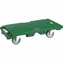 TRUSCO マルチキャリー 連結くん 680×390mm グリーン エラストマー車輪 MP-6839-EL100 1台 完成品