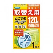 (まとめ) フマキラー どこでもベープ蚊取り120日取替え用 422764 1個 【×3セット】