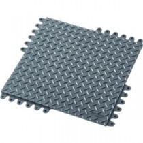 CHECKERS NOTRAXモジュラー式 マット ディーフレックス 耐油タイプ 約450×450mm ブラック 572S1818BL 1枚