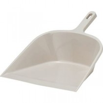 (まとめ) TRUSCO プラスチックチリトリ ベージュ CHIRI 1個 【×10セット】