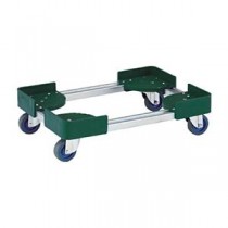 TRUSCO 伸縮式コンテナ台車 内寸300-400×400-500mm スチール製 FCD-3040-ALG 1台 組立品