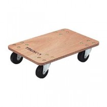 TRUSCO 合板平台車 プティカルゴ 450×300mm ゴム車 PC-3045G 1台 完成品