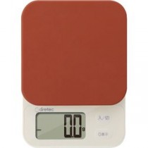 ドリテック デジタルスケール ブランジェ 2kg ブラウン KS-716BR 1台