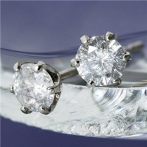 Pt900 ダイヤモンドピアス0.3ct スタッドピアス プラチナ