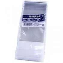 ショーエイコーポレーション ヘッダー付きOPP袋 90×(30+150)+30mm 0.03mm厚 P3090150 1セット(2000枚：100枚×20パック)
