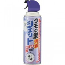 (まとめ) アース製薬 クモの巣消滅ジェット450ml 1本 【×3セット】