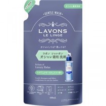 (まとめ) ネイチャーラボ ラボン シャレボン オシャレ着洗剤 ラグジュアリーリラックス 詰替 400ml 1個 【×5セット】