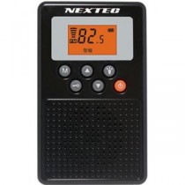 エフ・アール・シー 防災ラジオ ブラック NX-W109RDBKW 1台