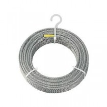 TRUSCO ステンレスワイヤーロープ Φ6mm×30m CWS-6S30 1巻
