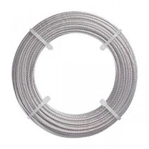 (まとめ) TRUSCO ステンレスワイヤーロープ Φ1mm×10m CWS-1S10 1巻 【×3セット】