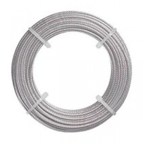 (まとめ) TRUSCO ステンレスワイヤーロープ Φ1mm×5m CWS-1S5 1巻 【×5セット】