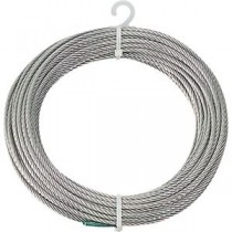 TRUSCO ステンレスワイヤーロープ Φ3mm×30m CWS-3S30 1巻