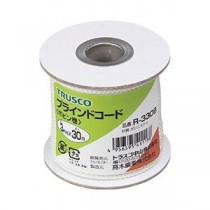 (まとめ) TRUSCO ブラインドコード 3mm×30m R-330B 1巻 【×3セット】