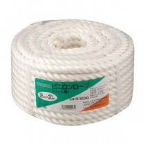 TRUSCO ビニロンロープ 12mm×30m コイル巻 R-1230 1巻