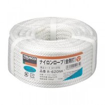 TRUSCO ナイロン金剛打ロープ 6mm×20m コイル巻 R-620NK 1巻