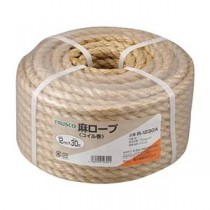 TRUSCO 麻ロープ φ12mm×30m コイル巻 R-1230A 1巻