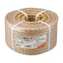 TRUSCO 麻ロープ φ9mm×30m コイル巻 R-930A 1巻