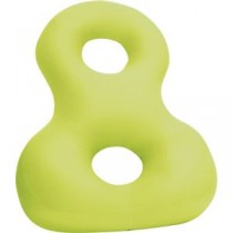 MOGU 背すじをのばす8の字クッション 緑 1個