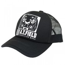 角利産業 A.T.FIELD メッシュキャップ ブラック 2号機 EV-19BK2