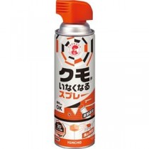 (まとめ) 大日本除蟲菊 KINCHO クモがいなくなるスプレー 450ml 1本 【×5セット】