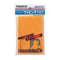 (まとめ) TRUSCO スーパーワイピングクロス 300×300mm 黄 SWC-30-Y 1枚 【×5セット】