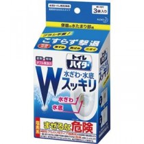 (まとめ) 花王 トイレハイター 水ぎわ・水底スッキリ 40g/袋 1パック(3袋) 【×30セット】