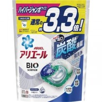 (まとめ) P＆G アリエール ジェルボール4D バイオサイエンス つめかえ ハイパージャンボサイズ 1パック(39個) 【×5セット】