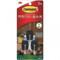 (まとめ) 3M コマンドフック 屋外用ツールフック S (フック3個+タブ4枚) CMO-20 1パック 【×30セット】