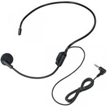 (まとめ) サンワサプライ ヘッドマイク(MM-SPAMP12用) ブラック MM-SPAMP12HM 1個 【×3セット】