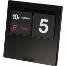 (まとめ) カール事務器 パネルカレンダー(月・日・曜日表示) ブラック PC-380-K 1個 【×3セット】