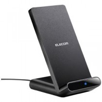 エレコム Qiワイヤレス充電器スタンド W-QS05BK ブラック