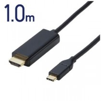 エレコム Type-C-HDMIケーブル 2m ブラック CAC-CHDMI20BK