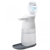 キングジム アルコールディスペンサー テッテ 白 TE1000 【消毒液別売】