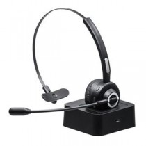 サンワサプライ 充電クレードル付きBluetoothヘッドセット(片耳タイプ) MM-BTMH57BK