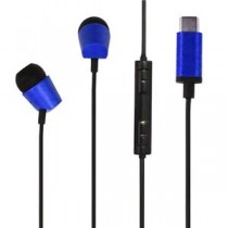 BAUT Type-CアルミステレオイヤホンデジタルBL BCSE02DBL ブルー