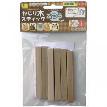 (まとめ) WILD かじり木スティック ふつう 【×10セット】 (ペット用品)