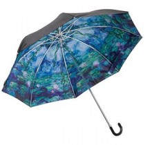 晴雨兼用名画折りたたみ傘 モネ睡蓮 6119-019