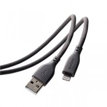 エレコム なめらかLightningケーブル 1.0m グレー MPA-UALSS10GY