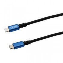 【5個セット】wantobe USB Type-C to Lightningケーブルプレミアム ブルー WCLCAN100BLX5