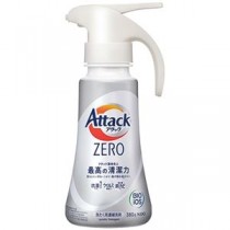 (まとめ) 花王 アタックZERO 本体(ワンハンドタイプ) 380g 【×5セット】