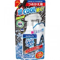 （まとめ）白元アース アイスノン シャツミストエキストラミントの香り つめかえ用 280ml 1パック【×3セット】