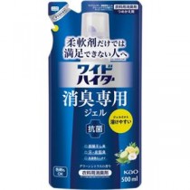 （まとめ）花王 ワイドハイター 消臭専用ジェルグリーンシトラス つめかえ用 500ml 1個【×5セット】