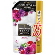 （まとめ）P＆G レノアハピネス夢ふわタッチ 魅惑的に香るヴェルベットブロッサム 詰替用 超特大サイズ 1400ml 1個【×3セット】