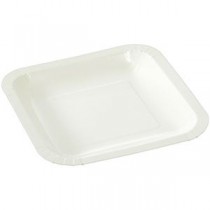 （まとめ）ストリックスデザイン スクエアプレート18cm SD-708 1パック(50枚)【×10セット】