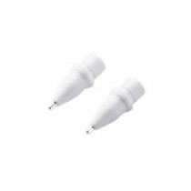 エレコム Apple Pencil専用交換ペン先/金属製/極細/太さ1mm/2個入り/ホワイト P-TIPAP01