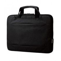 エレコム パソコンケース/リサイクル素材/取っ手付き/手提げ/撥水/防汚/CORDURA/11.6インチ/ブラック BM-IBLW11NBK