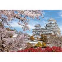 やのまん 13-08 桜時の姫路城 兵庫